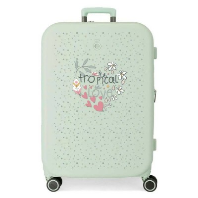 куфари,enso,tropical,love,79l,trolley,bag,pink,green,(green)