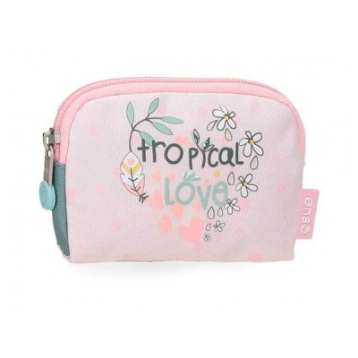 портфейли,и,портмонета,enso,tropical,love,wallet,pink,green,(pink)