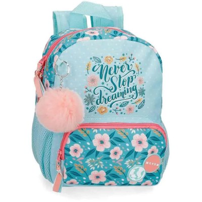 юношеска,раница,раници,movom,never,stop,dreaming,6l,junior,backpack,blue,multicolor,(blue)