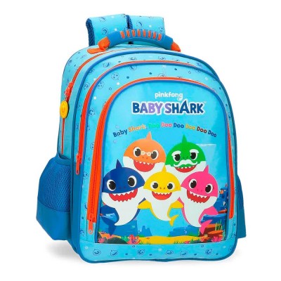 бебешка,раница,раници,nickelodeon,baby,shark,13l,junior,backpack,blue