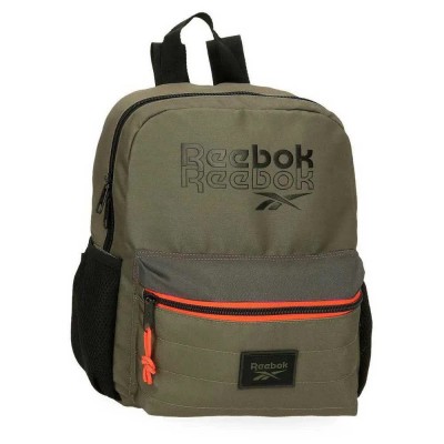 юношеска,раница,раници,reebok,accesorios,howell,9l,junior,backpack,dark,green,orange,(green)