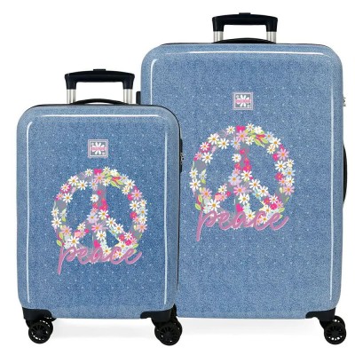 куфари,roll,road,peace,37,72l,trolley,bag,light,blue,light,pink,(blue)