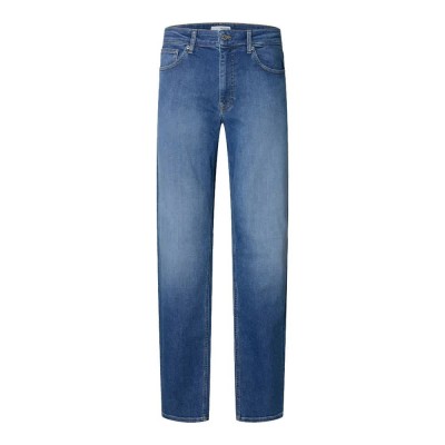 дънки,мъжки,панталони,selected,196,cleo,flex,616,straight,fit,jeans,medium,blue,denim