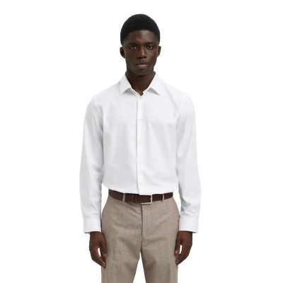 риза,с,дълъг,ръкав,мъжки,ризи,selected,clark,slim,fit,long,sleeve,shirt,bright,white,(white)