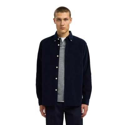 риза,с,дълъг,ръкав,мъжки,ризи,selected,danni,cord,regular,fit,long,sleeve,shirt,blue,(sky,captain)