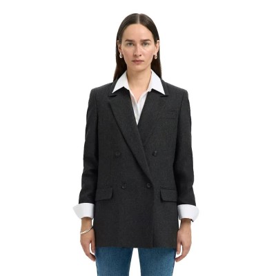 сако,дамски,сака,selected,elin,blazer,black,herringbone,(black)