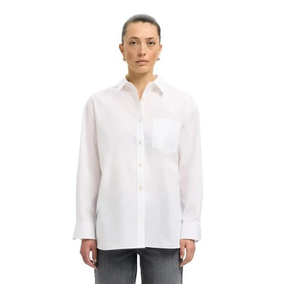 риза,с,дълъг,ръкав,дамски,блузи,дамски,ризи,selected,ester,oversize,long,sleeve,shirt,bright,white,(white)
