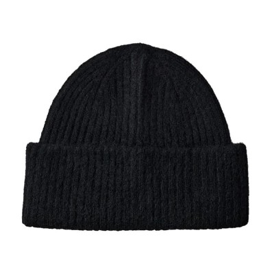 шапка,всички,шапки,selected,lulu,beanie,black,melange,(black)