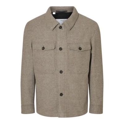 яке,мъжки,якета,selected,mitch,jacket,deep,taupe