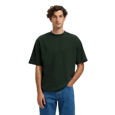 тениска,мъжки,тениски,selected,oscar,relax,fit,short,sleeve,t,shirt,deep,forest,(green)