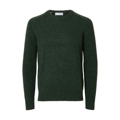 блуза,мъжки,пуловери,selected,rai,sweater,deep,forest,(green)