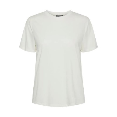 тениска,дамски,тениски,pieces,anora,short,sleeve,t,shirt,cloud,dancer,(white)