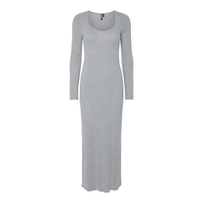рокля,дамски,поли,и,рокли,pieces,iris,long,sleeve,long,dress,ultimate,grey,(grey)