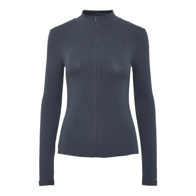 блуза,дамски,пуловери,дамски,плетени,дрехи,pieces,kitte,full,zip,sweater,ombre,blue,(blue)