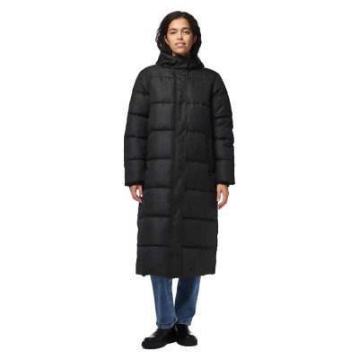 яке,дамски,якета,и,палта,pieces,maddie,long,padded,jacket,black