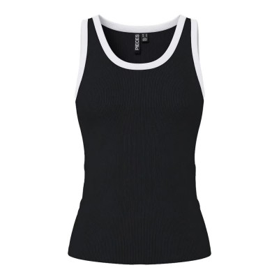 тениска,дамски,тениски,pieces,may,sleeveless,t,shirt,black,white,contrast,(black)