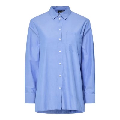 риза,с,дълъг,ръкав,дамски,блузи,дамски,ризи,pieces,melia,loose,fit,long,sleeve,shirt,grapemist,(blue)