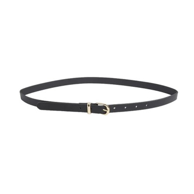колан,колани,pieces,myra,slim,fit,belt,black,gold,buckle,(black)