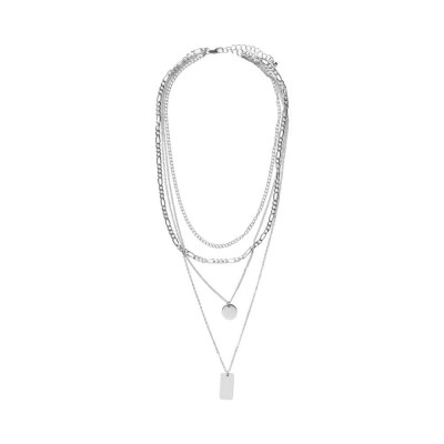 бижутерия,pieces,okia,necklace,silver,colour,(silver)
