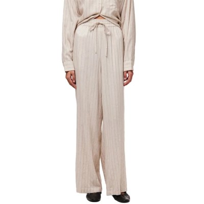 панталони,дамски,панталони,pieces,pia,wide,leg,high,waist,pants,birch,black,(beige)