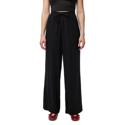 панталони,дамски,панталони,pieces,pia,wide,leg,high,waist,pants,black