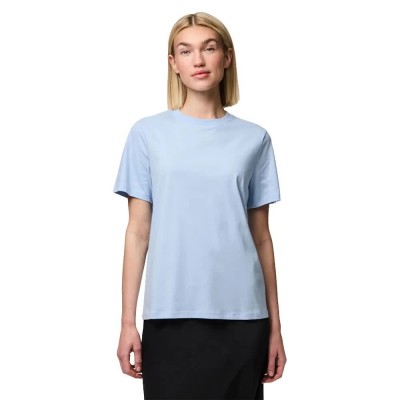 тениска,дамски,тениски,pieces,ria,solid,short,sleeve,t,shirt,blue,(cashmere,blue)