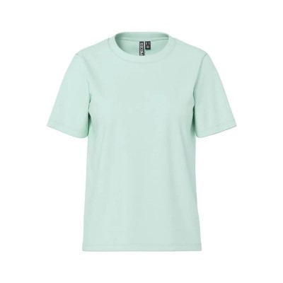 тениска,дамски,тениски,pieces,ria,solid,short,sleeve,t,shirt,green,(dusty,aqua)