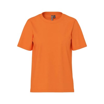 тениска,дамски,тениски,pieces,ria,short,sleeve,t,shirt,mandarin,orange,(orange)