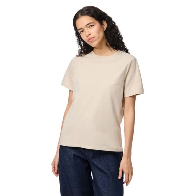 тениска,дамски,тениски,pieces,ria,short,sleeve,t,shirt,silver,gray,(beige)