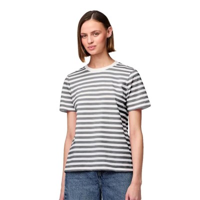 тениска,дамски,тениски,pieces,ria,short,sleeve,t,shirt,ultimate,grey,bright,white,(grey)
