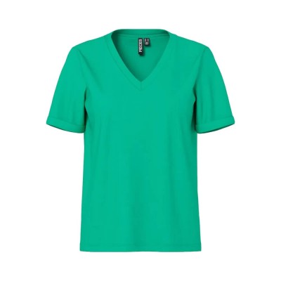 тениска,дамски,тениски,pieces,ria,short,sleeve,v,neck,t,shirt,simply,green,(green)