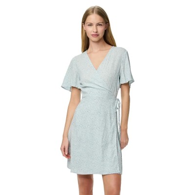 рокля,дамски,поли,и,рокли,pieces,tala,new,short,sleeve,short,dress,cloud,blue,flower,(blue)