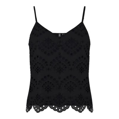 дамски,блузи,дамски,ризи,pieces,vilde,strap,sleeveless,blouse,black
