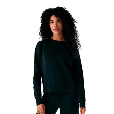 блуза,дамски,блузи,lolë,flow,sweatshirt,black,(black)