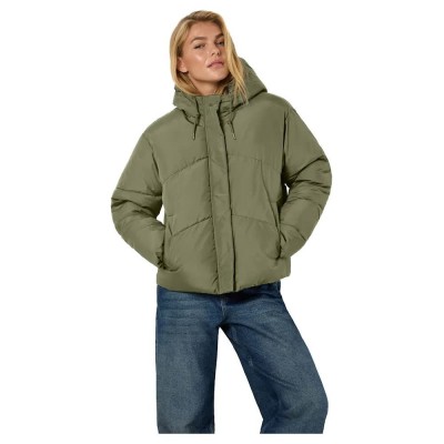 яке,дамски,якета,и,палта,noisy,may,tenna,padded,jacket,kalamata,(green)