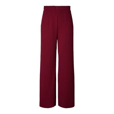 панталони,дамски,панталони,yas,alisa,high,waist,pants,tibetan,red,(red)