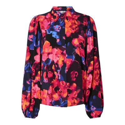 риза,с,дълъг,ръкав,дамски,блузи,дамски,ризи,yas,asina,long,sleeve,shirt,navy,blazer,limo,(multicolor)