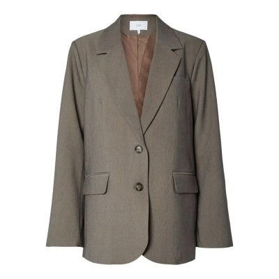 сако,дамски,сака,yas,reemaj,blazer,grey,melange,(grey)