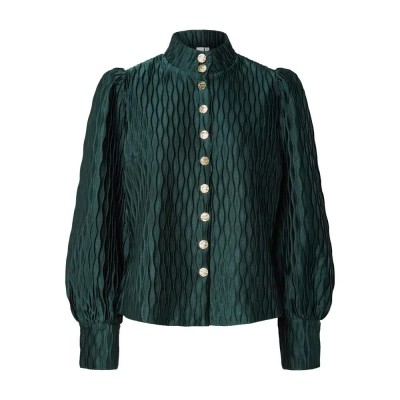 дамски,блузи,дамски,ризи,yas,ripple,long,sleeve,blouse,ponderosa,pine