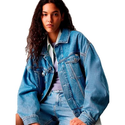 яке,дамски,якета,и,палта,calvin,klein,j20j225182,denim,jacket,denim,(blue)