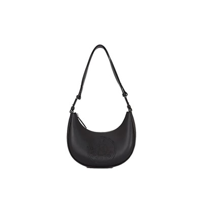 чанта,за,през,рамо,всички,чанти,karl,lagerfeld,circle,moon,shoulder,bag,black