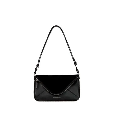 чанта,за,през,рамо,всички,чанти,karl,lagerfeld,hardware,shoulder,bag,black