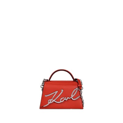 чанта,за,през,рамо,всички,чанти,karl,lagerfeld,signature,2.0,small,shoulder,bag,red,(red,orange)