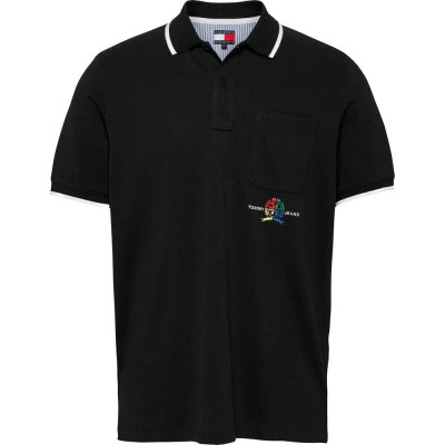 мъжки,блузи,с,яка,tommy,hilfiger,dm0dm20921,short,sleeve,polo,black