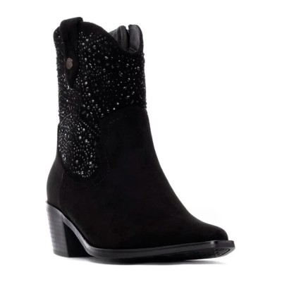 обувки,дамски,боти,мъжки,боти,xti,144309,boots,black,(black)