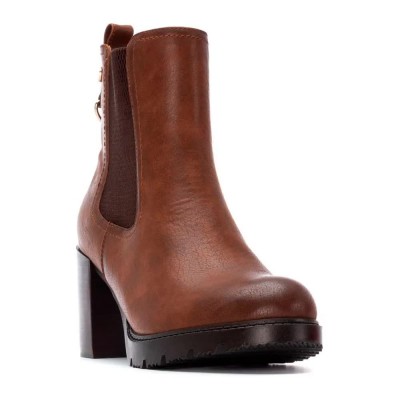 дамски,боти,мъжки,боти,xti,144299,booties,brown,(camel)