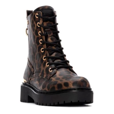 дамски,боти,мъжки,боти,xti,144391,booties,brown,(leopard)