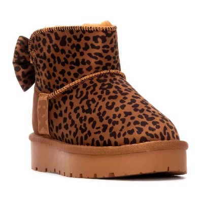 детски,обувки,дамски,боти,мъжки,боти,xti,kids,151299,boots,brown,(leopard)