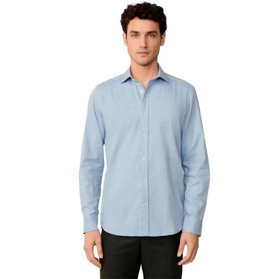 риза,с,дълъг,ръкав,мъжки,ризи,façonnable,fm302085,long,sleeve,shirt,blue,(blue,marl)