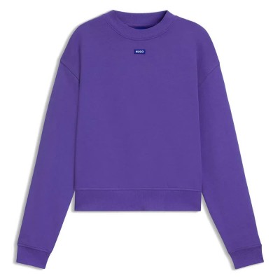 блуза,дамски,блузи,hugo,delessa,1,blue,sweatshirt,mediumpurple,(purple)